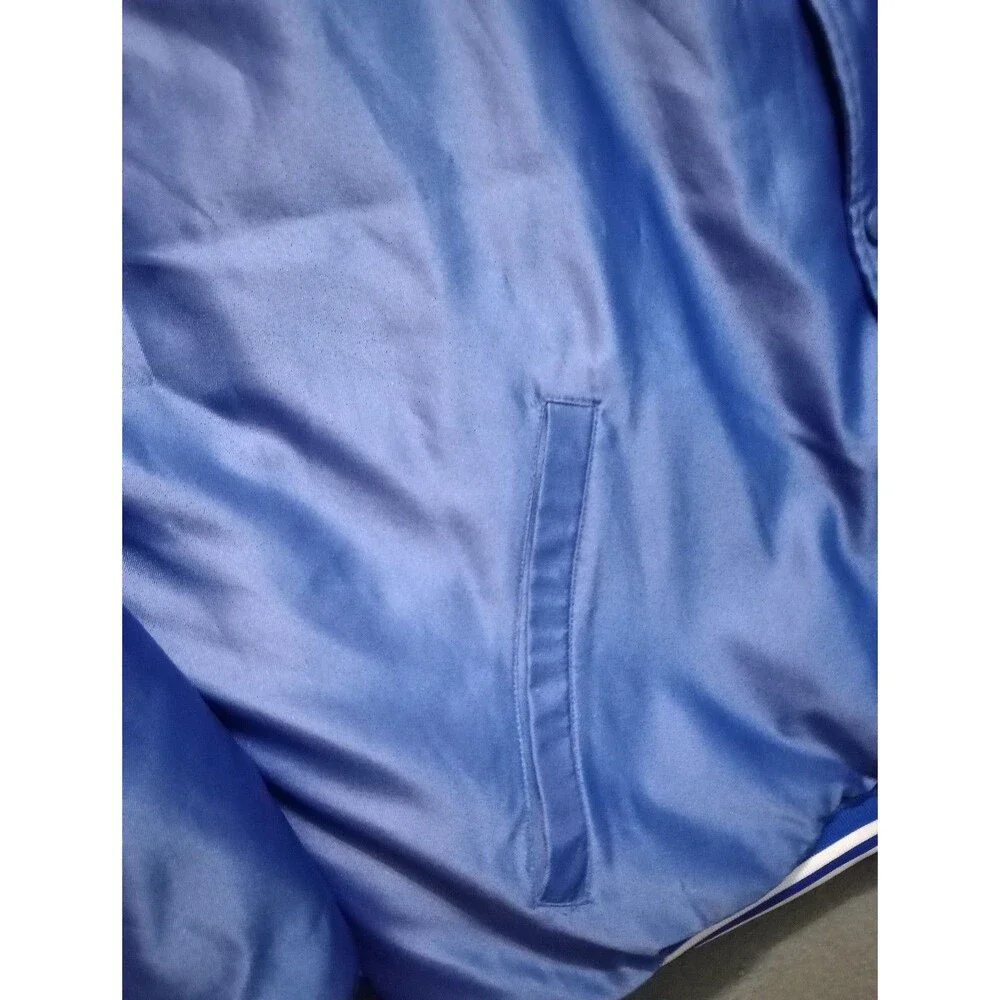 Quilted Windbreaker Mens Blue Unbranded 4X